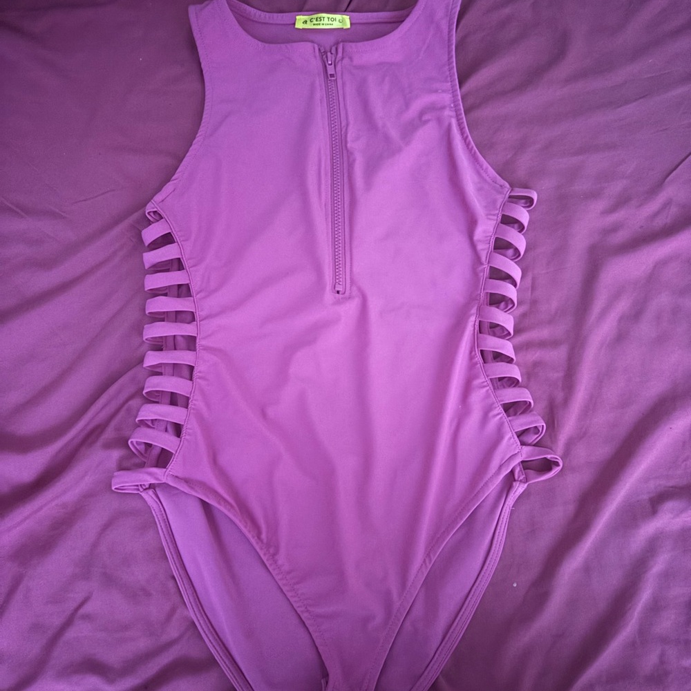 Forever 21 Purple Bodysuit